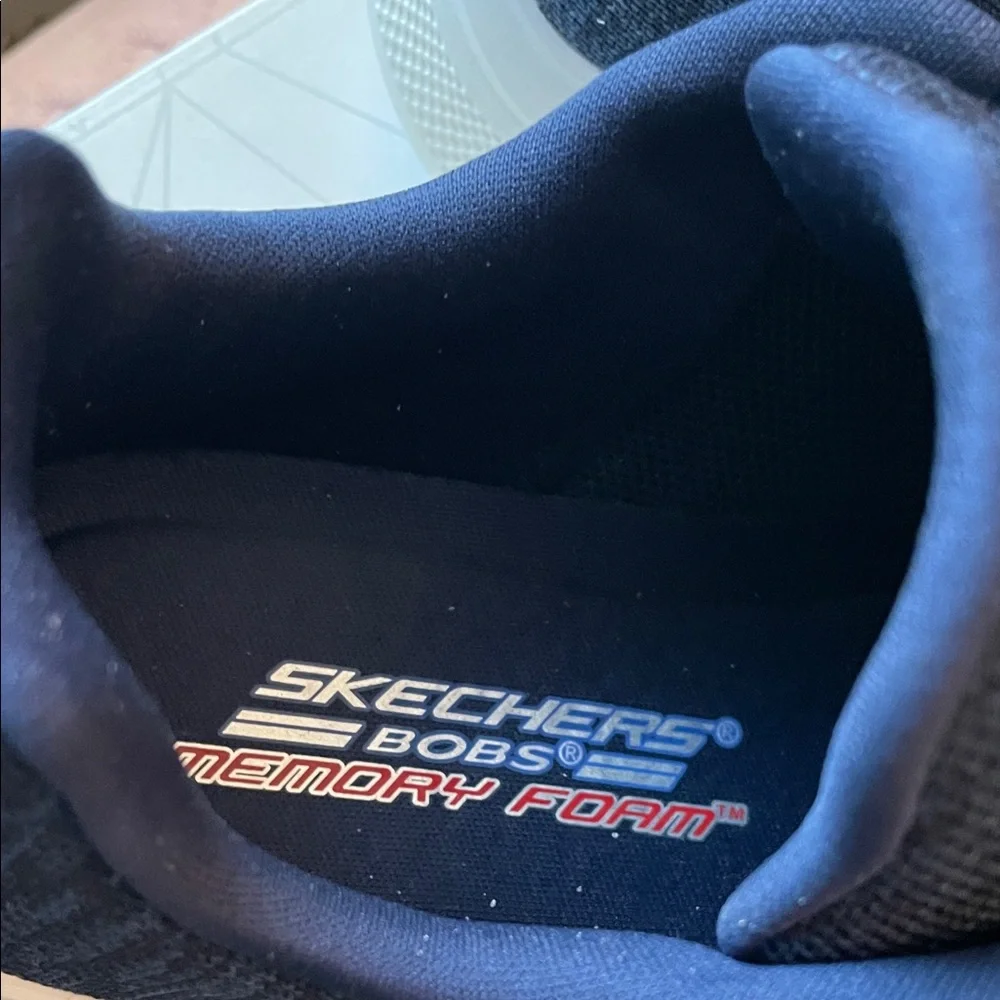 Skechers Womens  Dark Blue Sneakers Collaboration-with  Bobs Sports - Picture 7 of 12